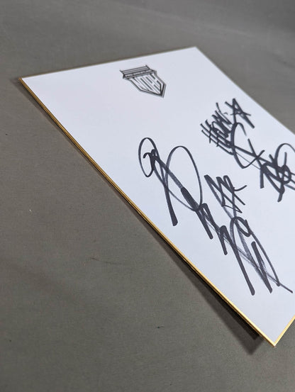 清宮海斗＆棚橋弘至(NOAH専用色紙)