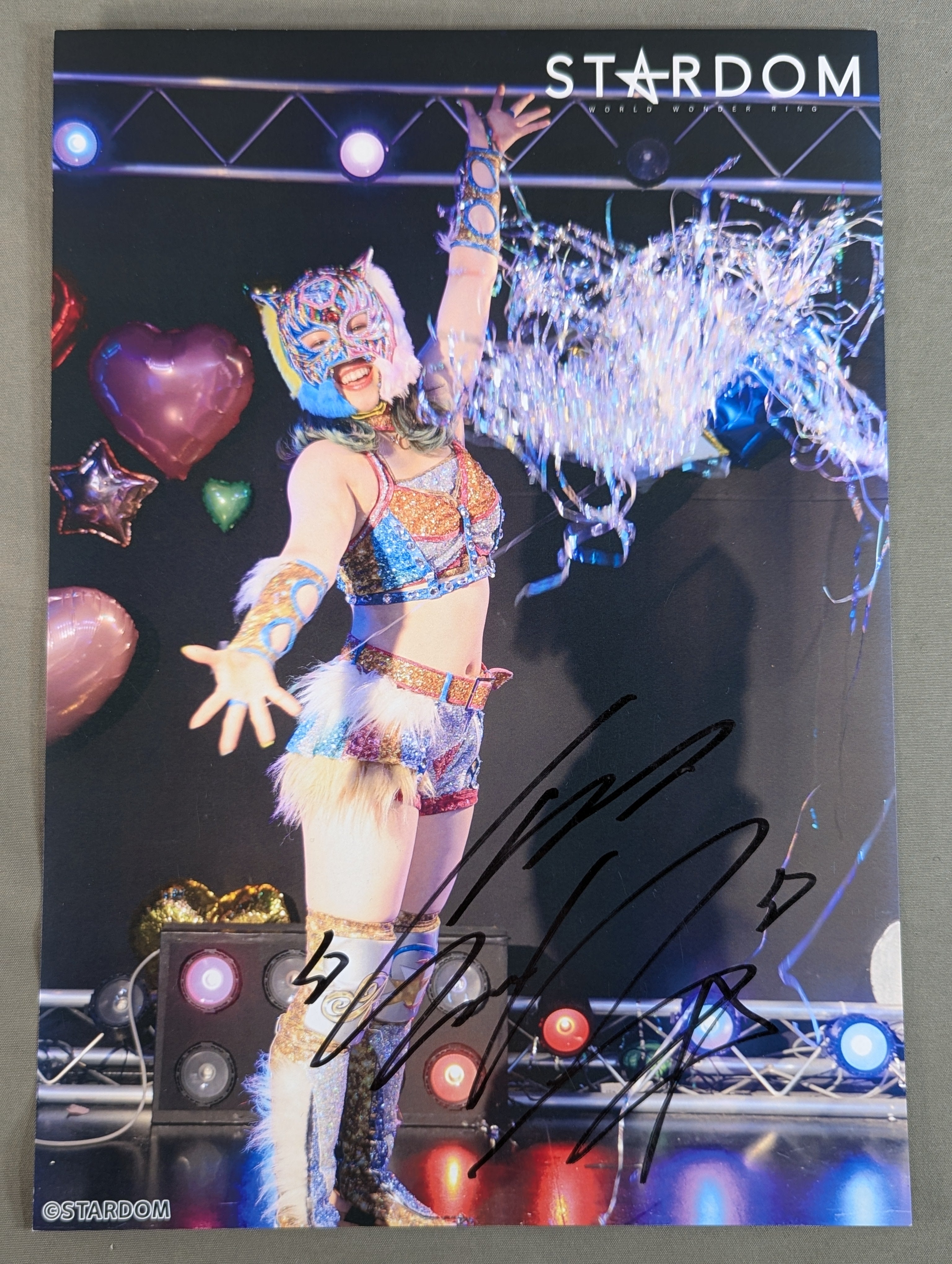 スターライト・キッド　写真集　直筆サイン入り スターライト・キッド 直筆サイン入り スターダムポートレート(E-2