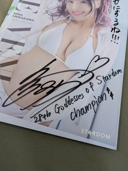 【直筆サイン入り】白川未奈 写真集 THE VENUS