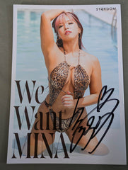 直筆サイン入り】白川未奈 写真集 We Want MINA (Premium ver.) – 闘道館