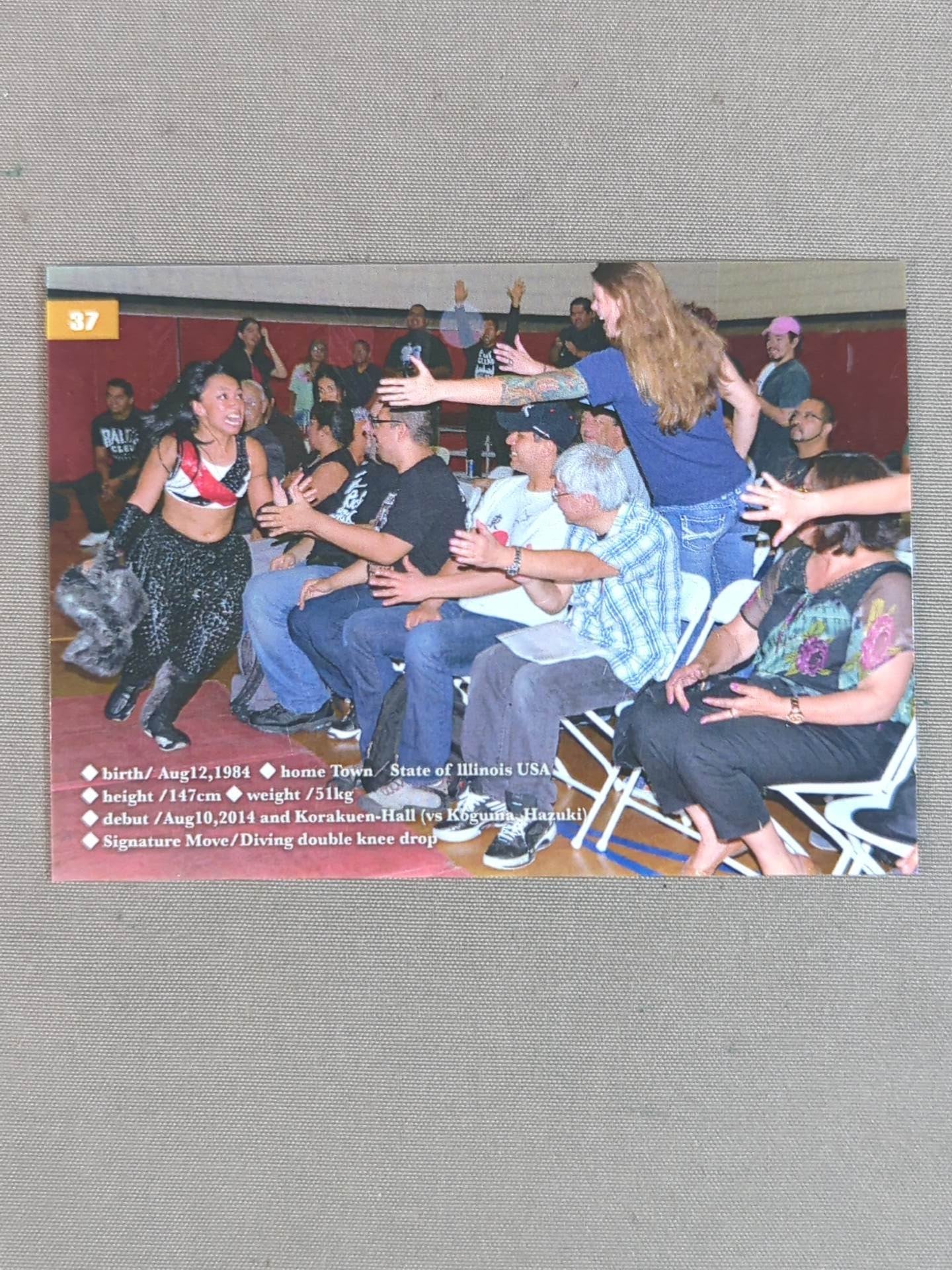 STARDOM COLLECTION CARD クリス・ウルフ 公式サインカード – 闘道館