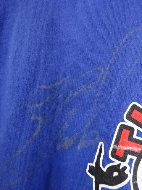 直筆サイン入り】4代目タイガーマスク「TIGER MASK」Tシャツ – 闘道館