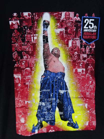 アブドーラ小林デビュー25周年記念「LAST愛してます」Tシャツ