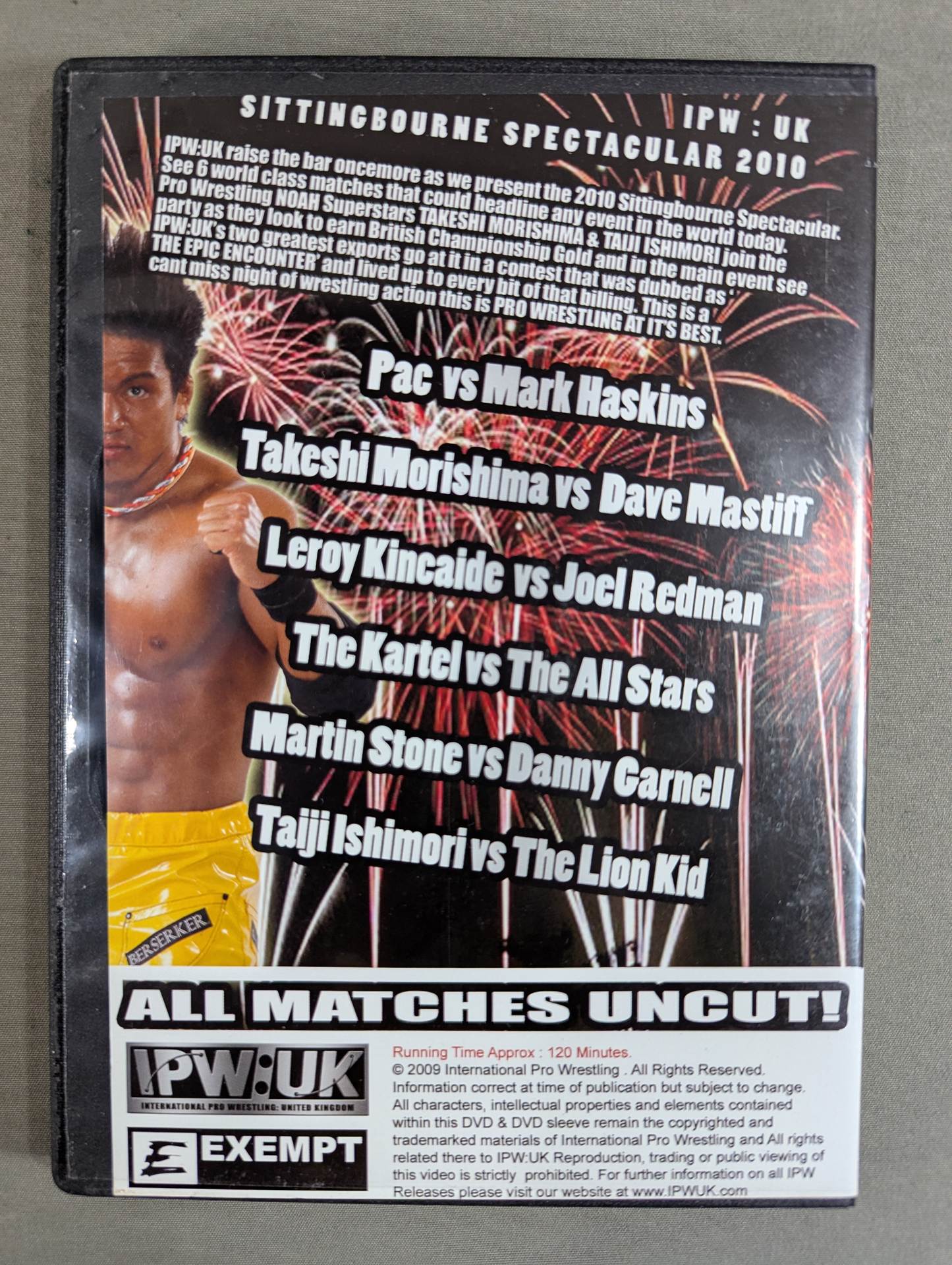 ★PRO-WRESTLING NOAH×IPW:UK★ THE SETTINGBOURNE SPECTACULAR 2010