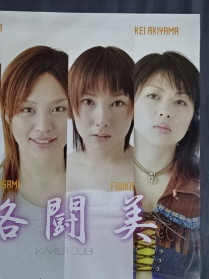 【4選手直筆サイン入り】 格闘美 ポスター