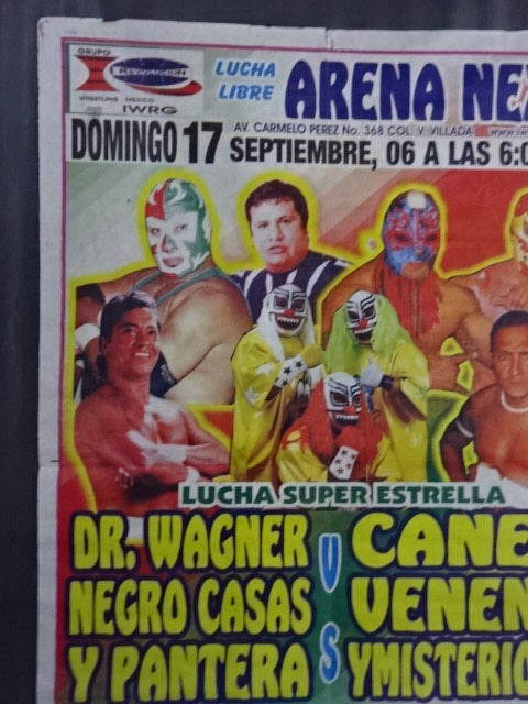 LUCHA SUPER ESTRELLA 2006年9月17日 アレーナ・ネサ