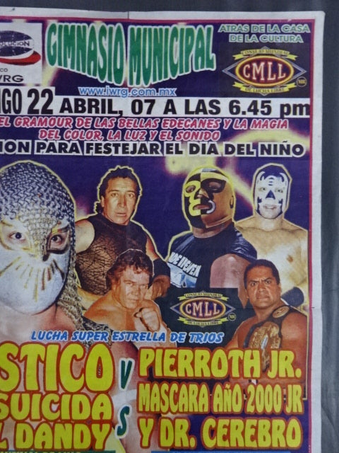 CMLL 2007年4月22日 アレーナ・ナウカルパン