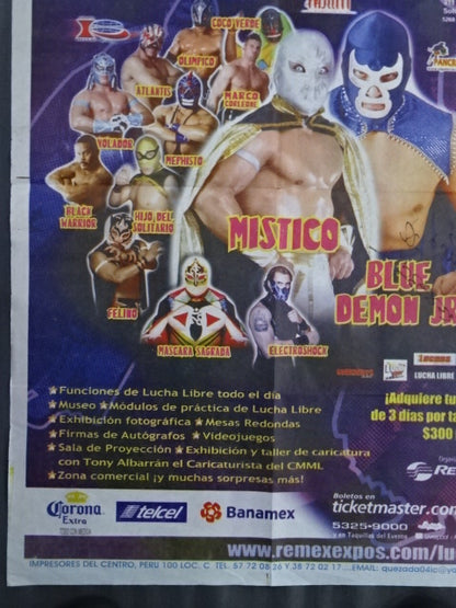 ★12 fighters hand signed autograph ★ CMLL LUCHA LIBRE LA EXPERIENCIA May 4~6, 2007
