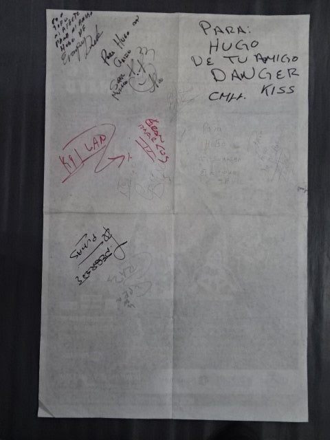★12 fighters hand signed autograph ★ CMLL LUCHA LIBRE LA EXPERIENCIA May 4~6, 2007