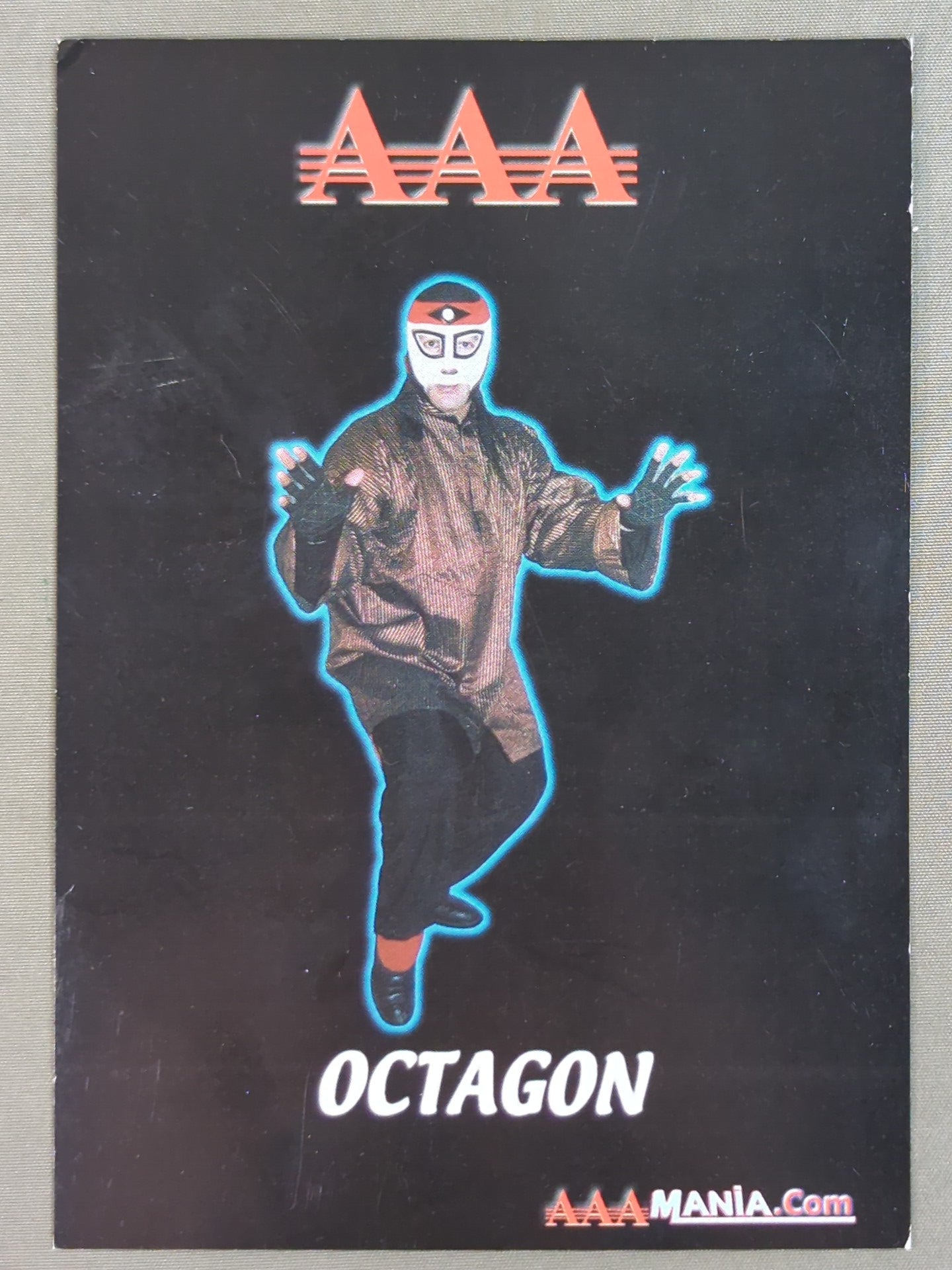 Octagon AAA Postcard