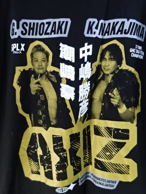 直筆Wサイン入り】AXIZ×SPLX Tシャツ – 闘道館