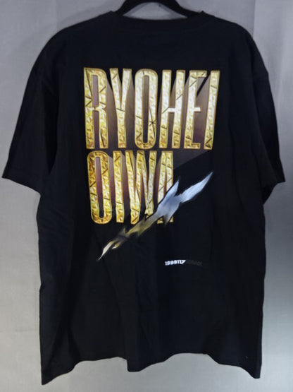 【hand signed autograph】 Ryohei Oiwa NOAH×NJPW" T-shirt