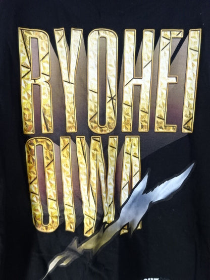 【hand signed autograph】 Ryohei Oiwa NOAH×NJPW" T-shirt