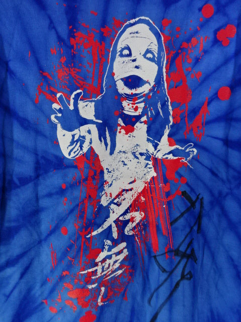 直筆サイン入り】名無し Tシャツ①(ブルー) – 闘道館
