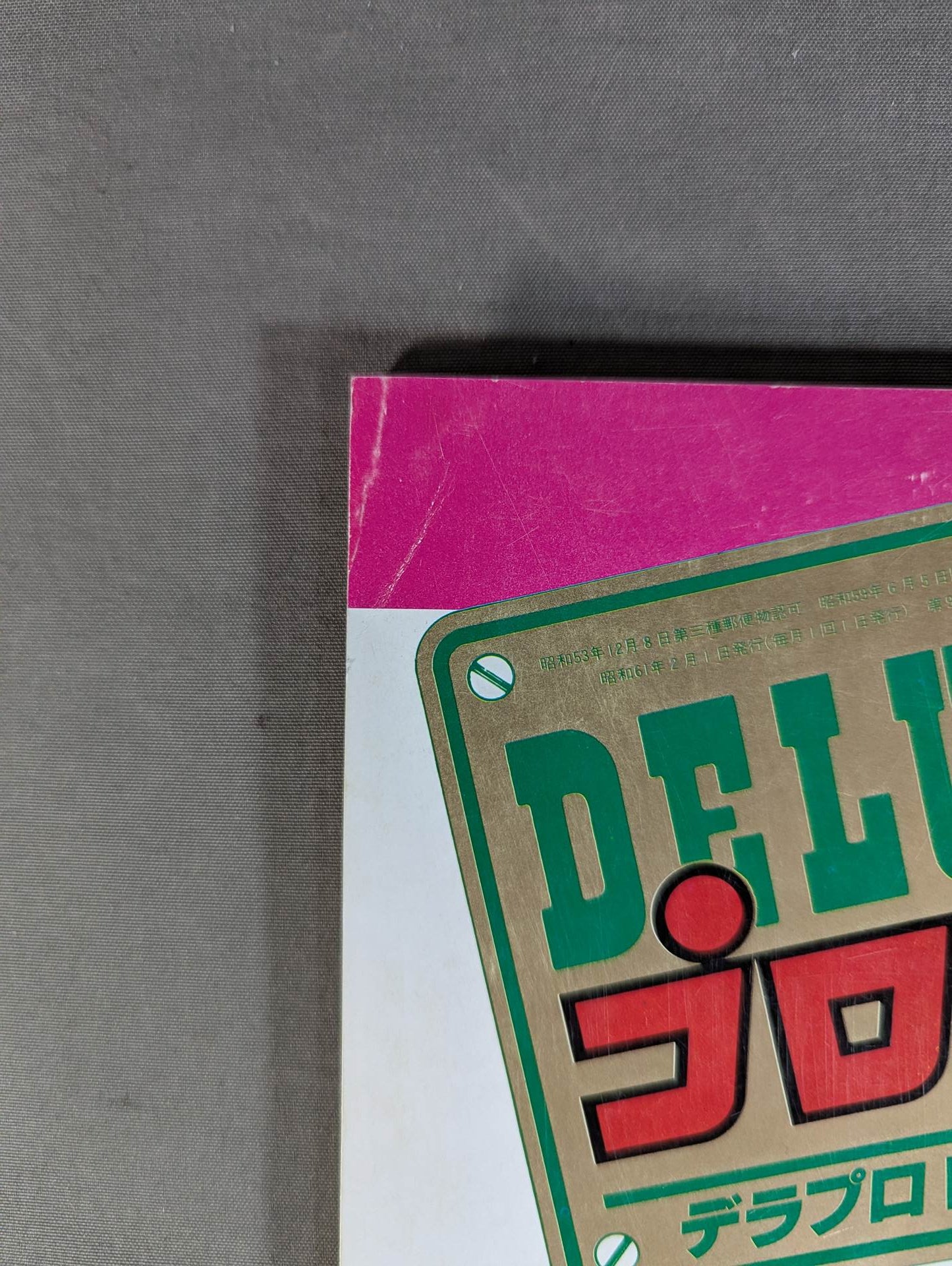 Deluxe Pro Wrestling February 1986 issue
