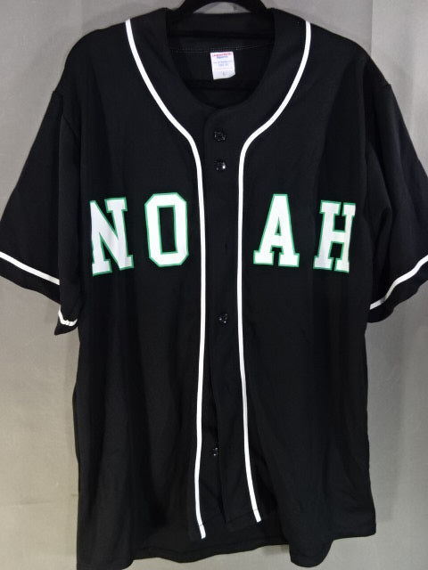 NOAH Baseball Shirts, 1 (Black× White)