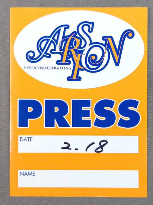 ★旗揚げ戦★ アルシオン【PRESS】パスカード(02月18日)