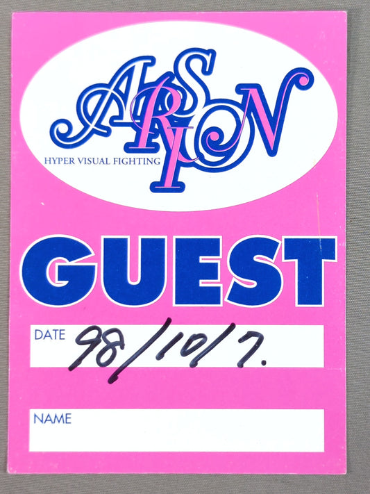 アルシオン「TWINSTAR OF ARSION」【GUEST】パスカード(02月18日)