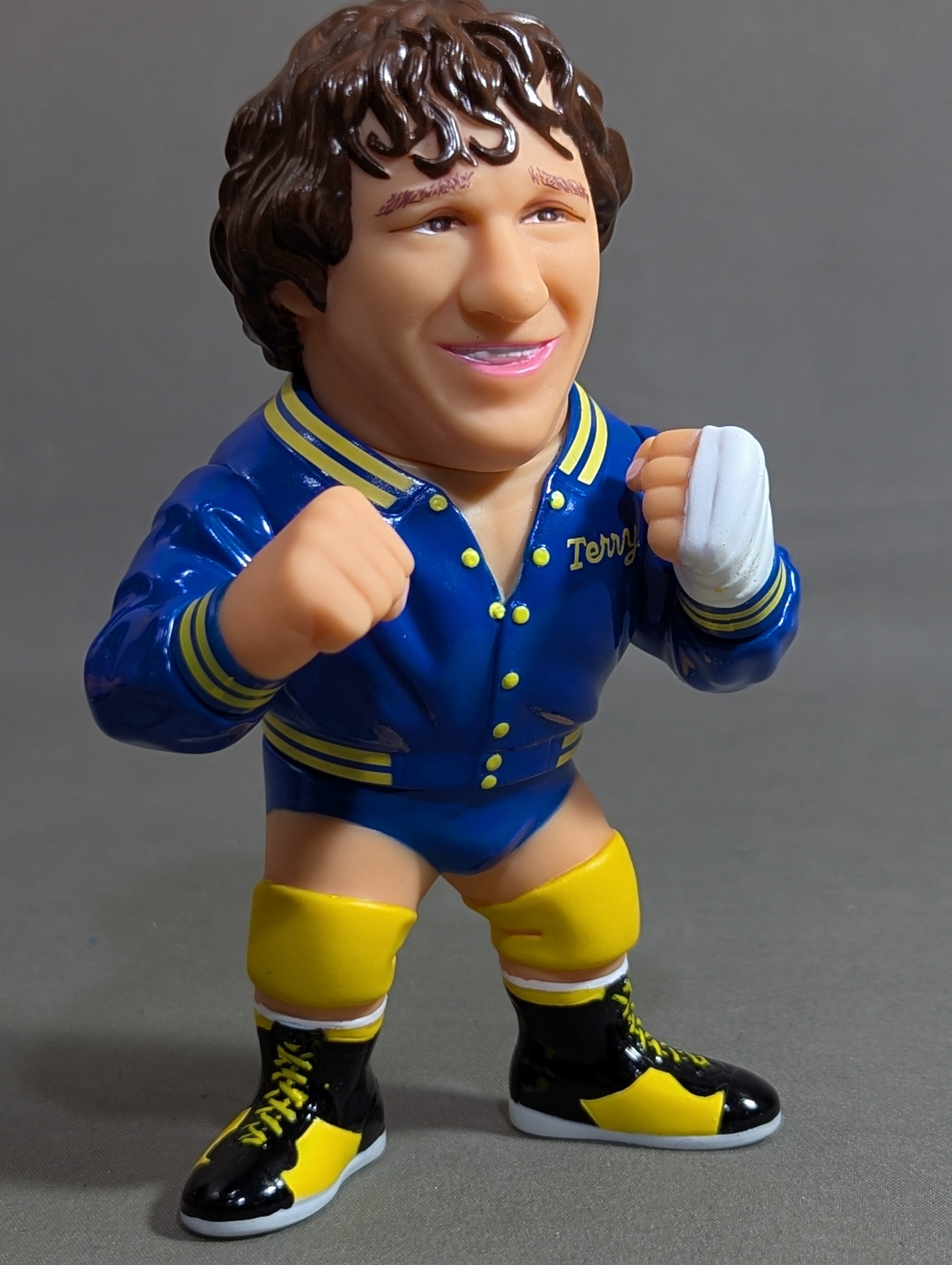 キャラプロ製 テリー☆ファンク フィギュア テリー・ファンク 16dソフビコレクション – 闘道館