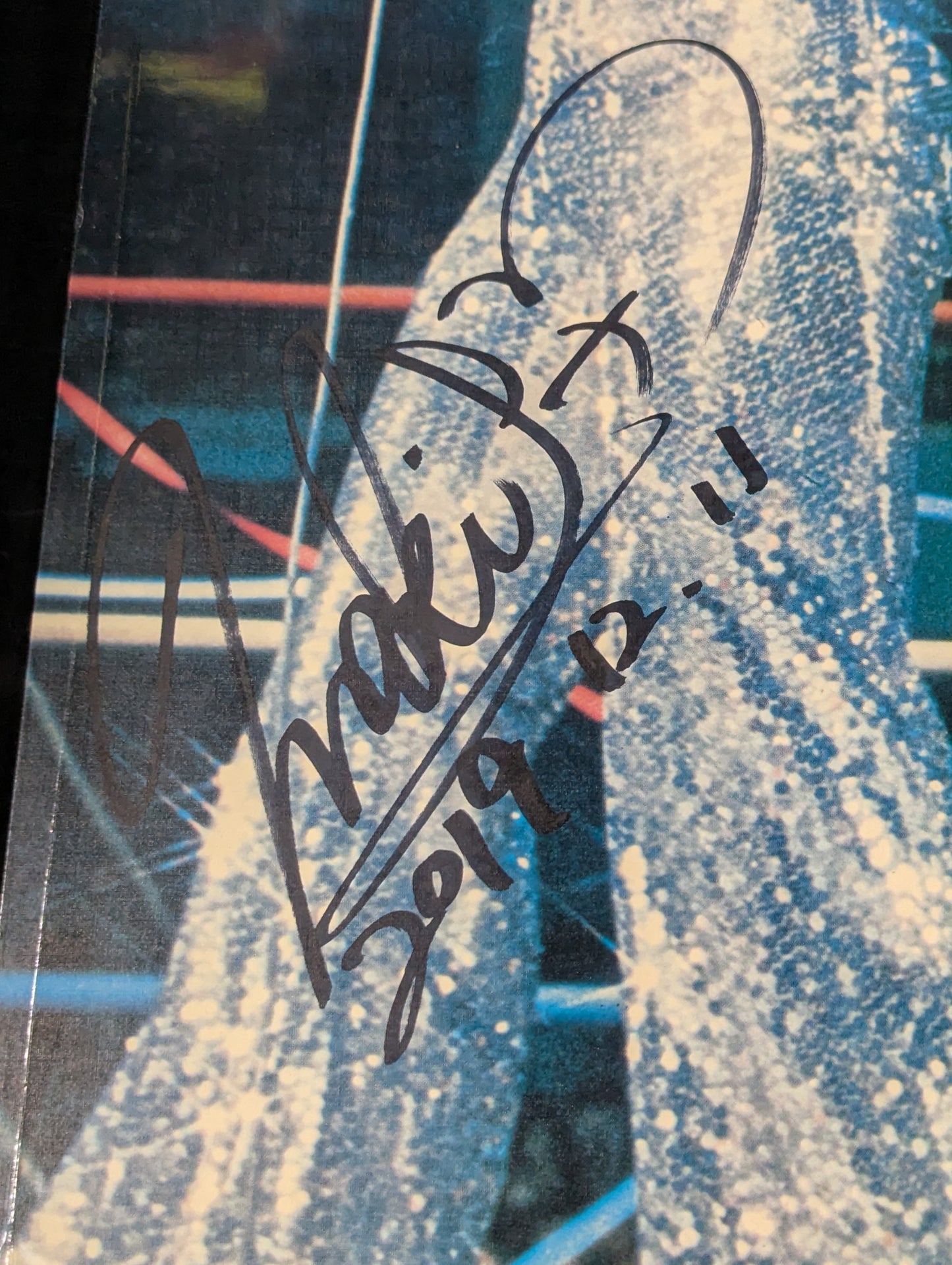 【Maki Ueda hand signed autograph】Beauty Pair Large Format Photo Panel