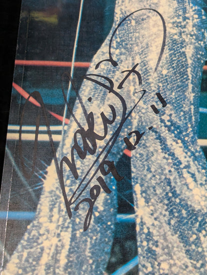 【Maki Ueda hand signed autograph】Beauty Pair Large Format Photo Panel