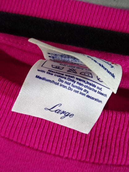 【hand signed autograph】 Ship "Ship de Pyong" T-shirt (1) (pink)