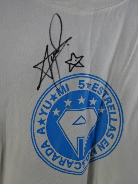 【直筆サイン入り】栗原あゆみ「5 ESTRELLAS EN MASCARADA」Tシャツ