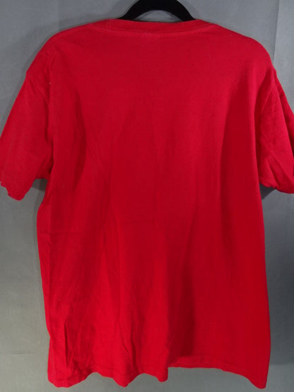 Koyo Hinata "Gnocchi × 2" Illustration T-Shirt (1) (Red)