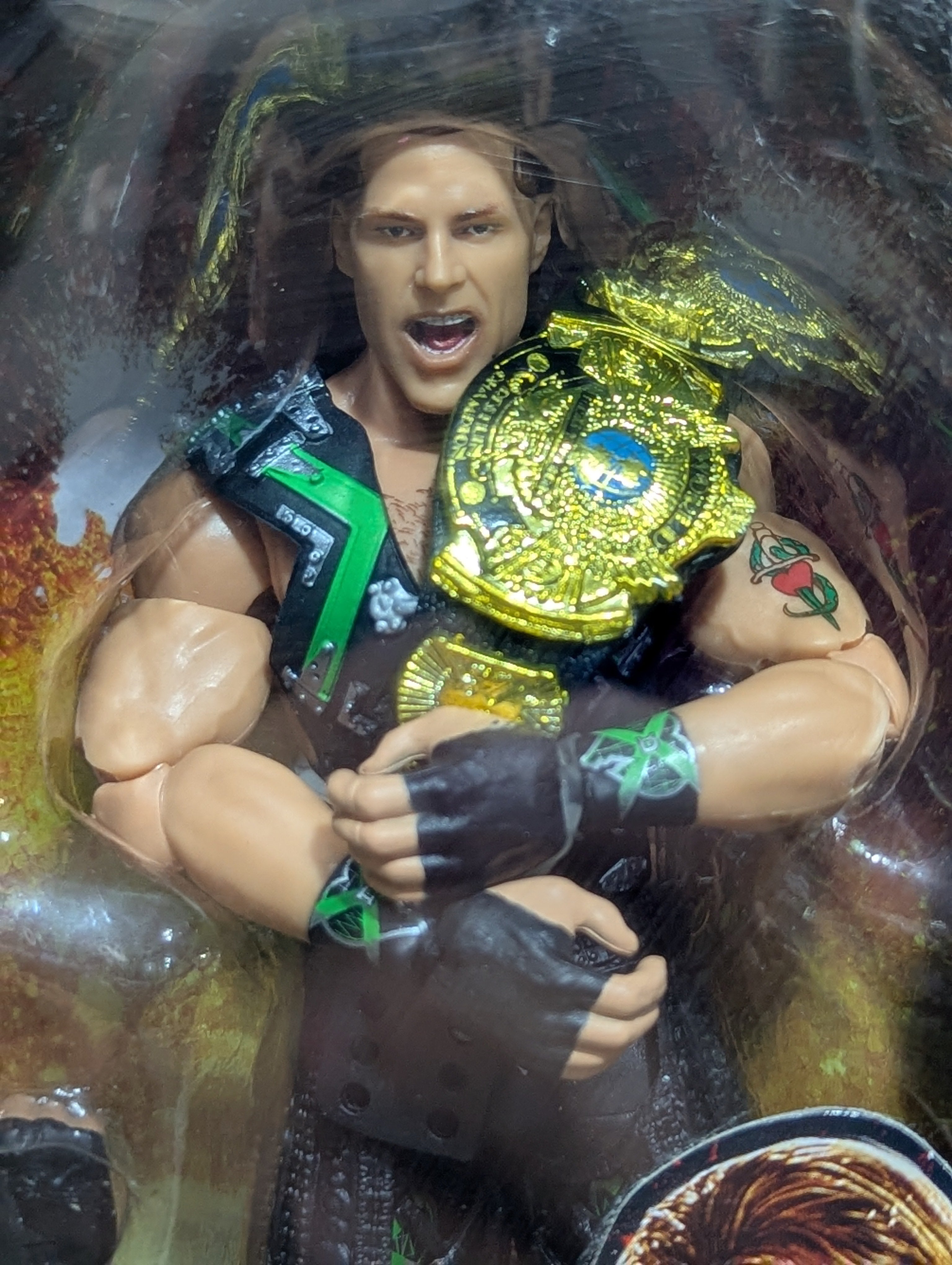 ☆RINGSIDE EXCLUSIVE☆ ショーン・マイケルズ(黒ジャケット) – 闘道館