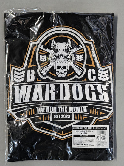 BULLET CLUB WAR DOGS ラージトートバッグ