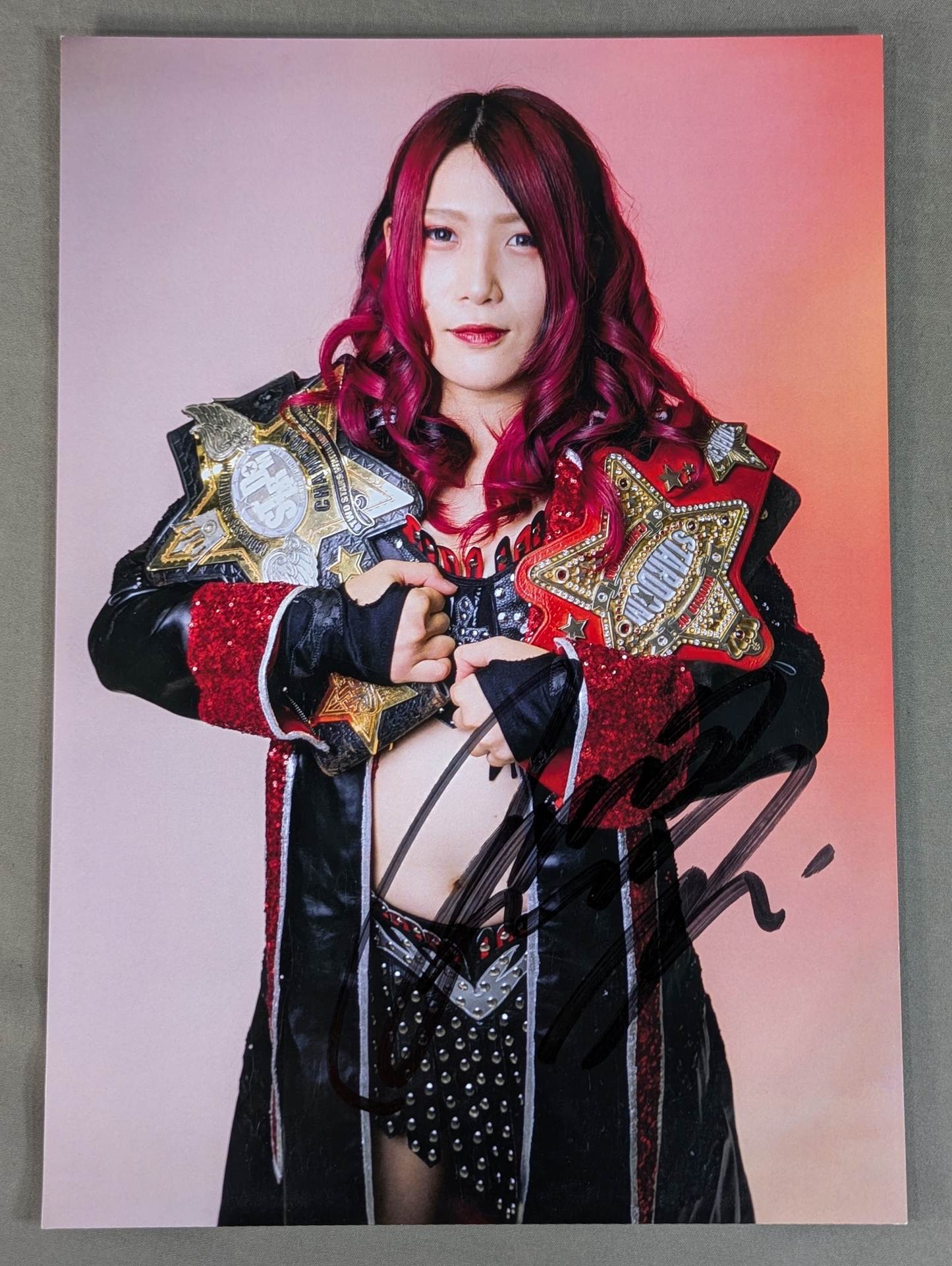 林下詩美 ポートレート 6枚 林下詩美 直筆サイン入り スターダムポートレート(T-4) – 闘道館