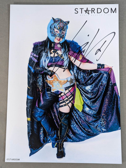 STARLIGHT KID  hand signed autograph  Starda Pro-Photo  (E-6)