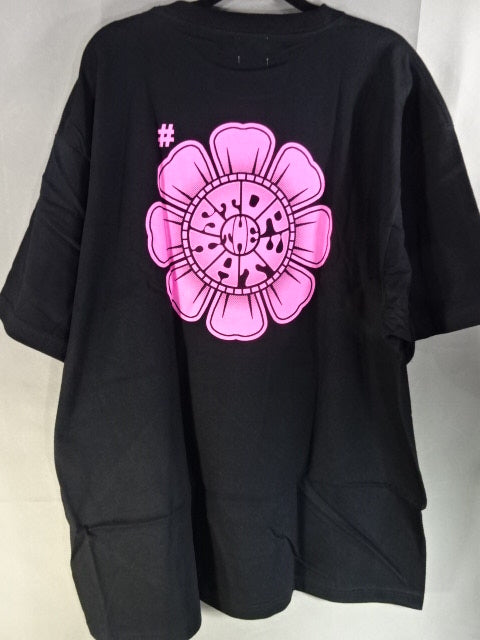木村花　Tシャツ 木村花 ドージョーアッパレ イラストTシャツ①(ブラック) – 闘道館