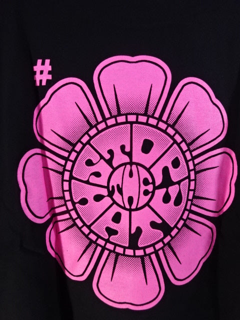 木村花 ドージョーアッパレ イラストTシャツ①(ブラック) – 闘道館