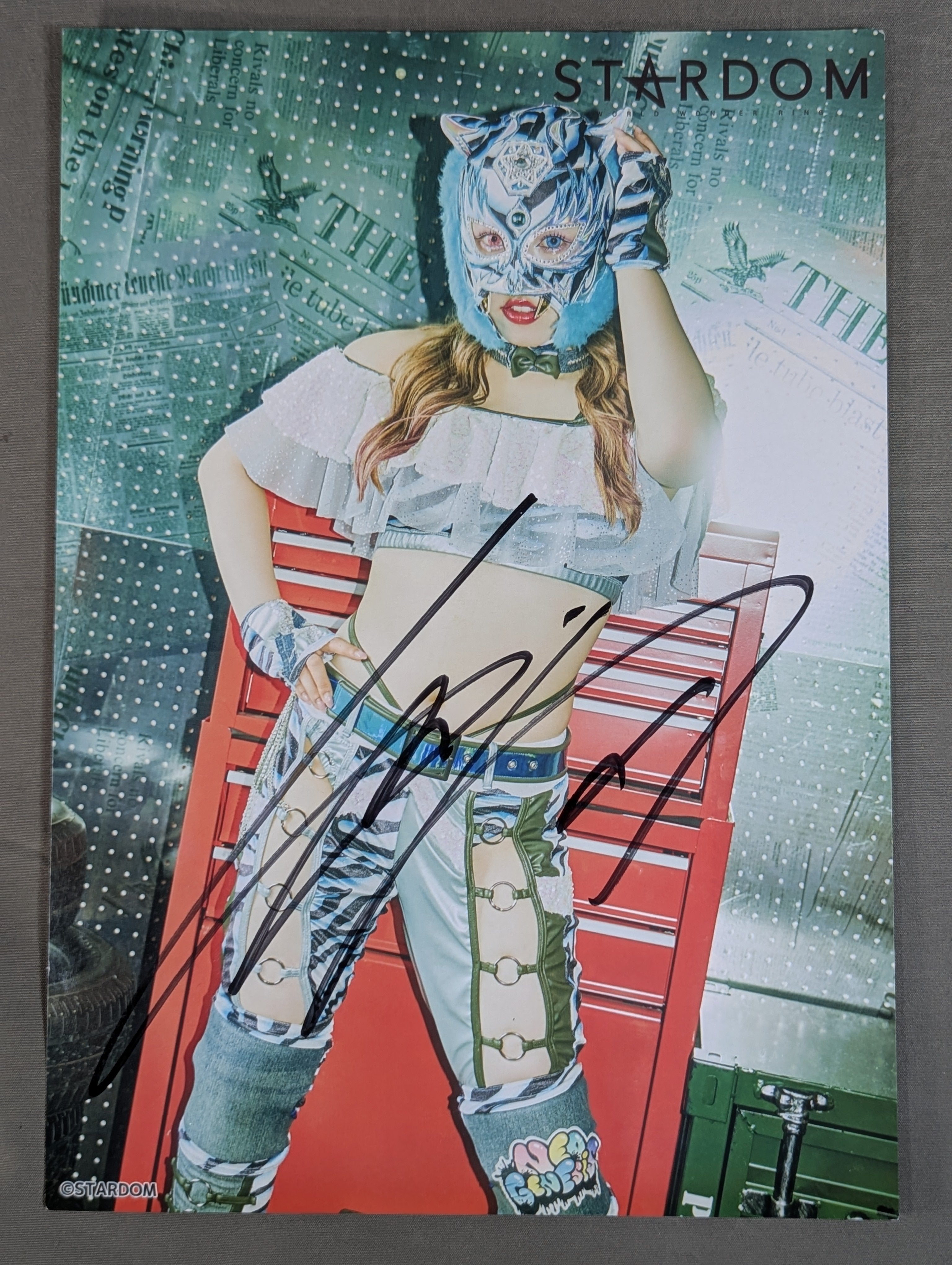 スターライト・キッド　写真集　直筆サイン入り スターライト・キッド 直筆サイン入り スターダムポートレート(E-8