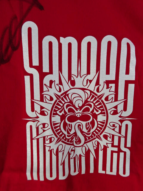 直筆サイン入り】Sareee×MOBSTYLES オリジナルTシャツ②(レッド) – 闘道館