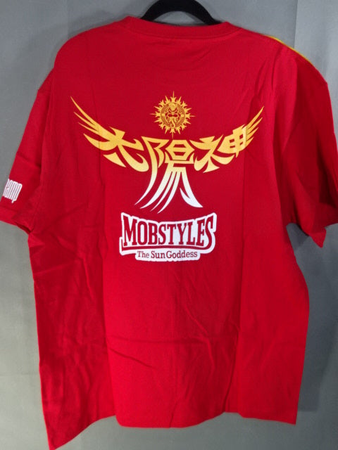 直筆サイン入り】Sareee×MOBSTYLES オリジナルTシャツ②(レッド) – 闘道館