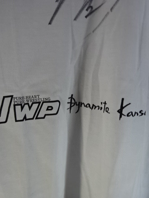 【直筆サイン入り】JWP ダイナマイト関西 Tシャツ