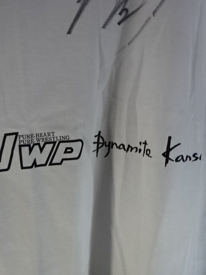 【直筆サイン入り】JWP ダイナマイト関西 Tシャツ