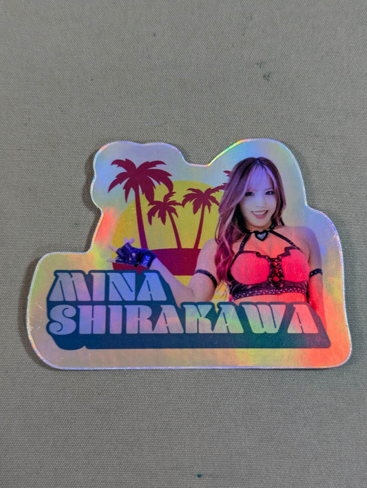 Mina Shirakawa  Travel Stickers