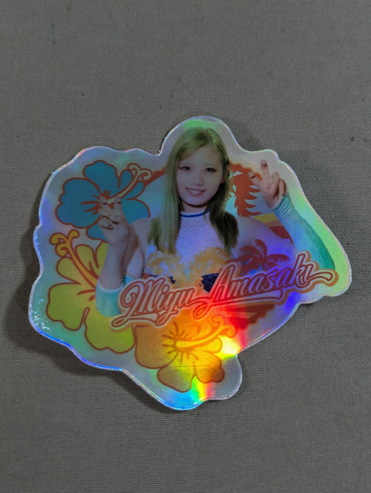 Miyu Amasaki  Travel Stickers