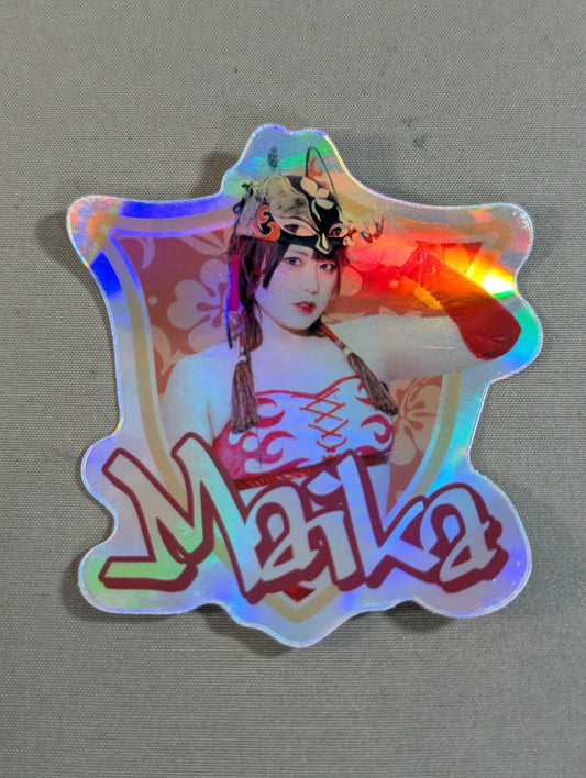 Maika  Travel Stickers