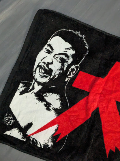 Abdullah Kobayashi  hand signed autograph  Muscle & Fat 。 "Big Japan Spirit" Sports Towel