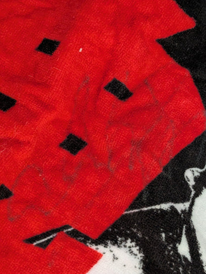Abdullah Kobayashi  hand signed autograph  Muscle & Fat 。 "Big Japan Spirit" Sports Towel