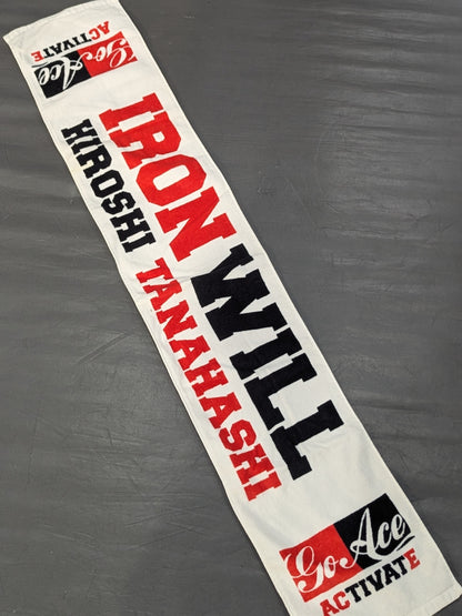 Hiroshi Tanahashi  "IRON WILL" Muffler Towel