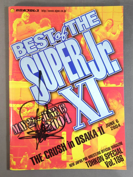 【Ring Anna Tanaka hand signed autograph 】★BOSJ Finals ★ Fighting Spirit Special 186