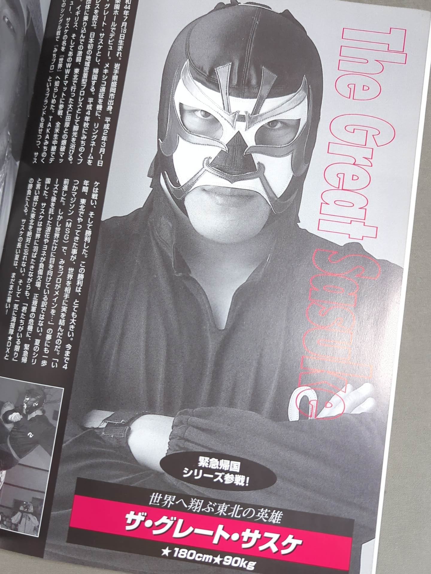 みちのくプロレス オフィシャルパンフレット Vol.32 – 闘道館