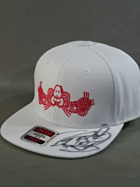 【hand signed autograph】 UNAGI SAYAKA Congratulation  Cap (1) (2nd Anniversary / White)