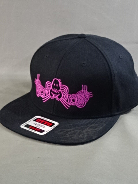 【hand signed autograph】 UNAGI SAYAKA Congratulation  Cap (5) (2nd Anniversary / Black)