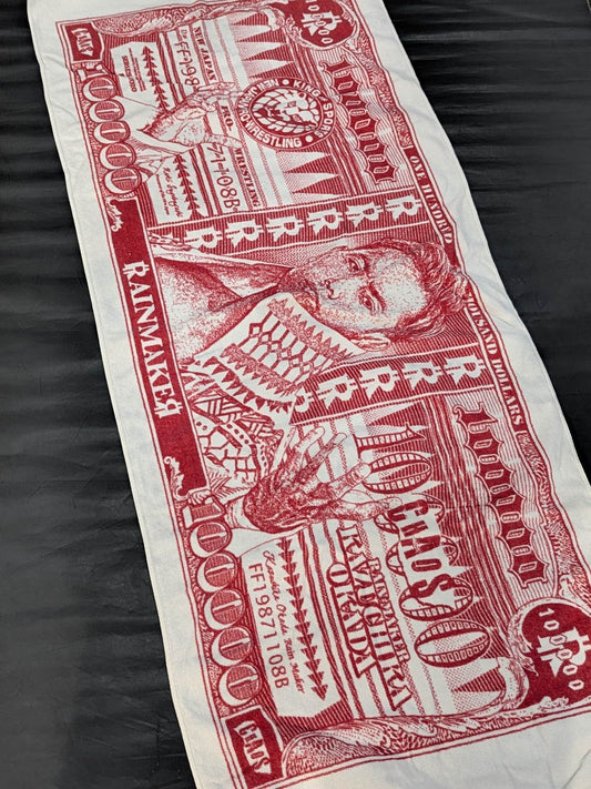 Kazuchika Okada  "Rainmaker Dollar" Bath Towel (2020)